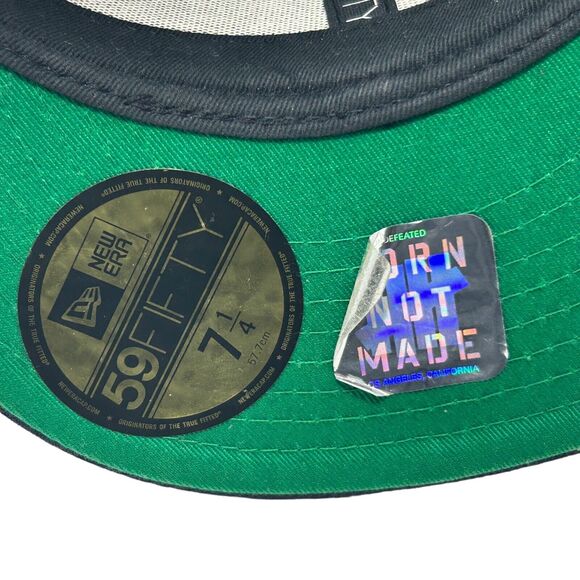 Undefeated x New Era Hat Cap Fitted 7 1/4 Eagle 02-12 UNDFTD Wool 59Fifty Blue - Picture 8 of 11